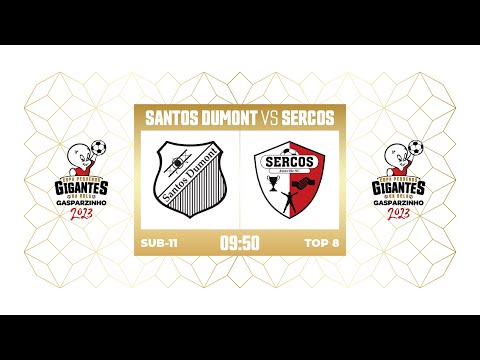 Santos Dumont 3x1 Sercos | QUARTAS DE FINAL SUB-11 | Copa Gasparzinho