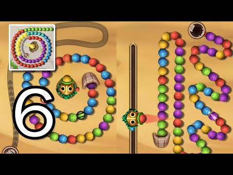 Marble Puzzles - Ball Shooting Level 51 - 55 Gameplay Walkthrough Part 6 (iOS, Android)