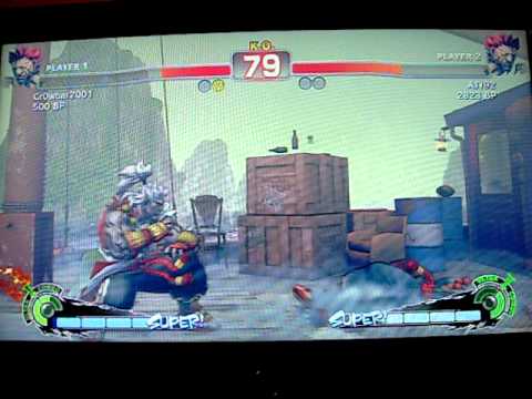 Super Street Fighter IV cr0wbar2001 vs AJY92