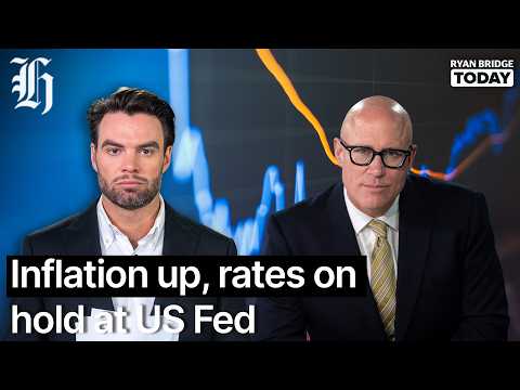 Thumbnail for Inflation up, rates on hold at US Fed | Ryan Bridge TODAY