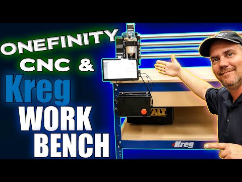 Onefinity CNC and Kreg Universal Workbench Unboxing and Assembly. CNC Setup for Small Workshops.