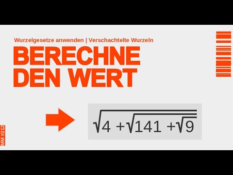 Verschachtelte Wurzeln vereinfachen | Wurzel in Wurzel auflösen | 212