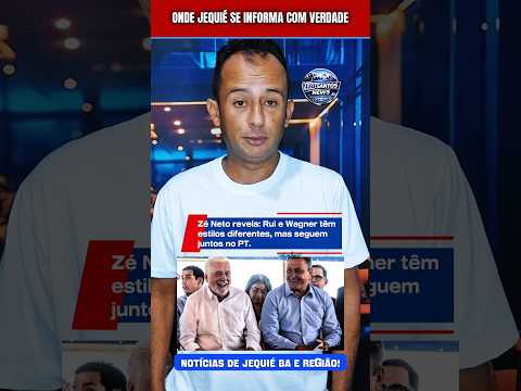 Zé Neto revela bastidores do PT na Bahia: Wagner x Rui Costa #shorts