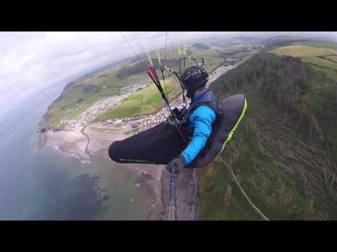 The glide across Clarech Bay