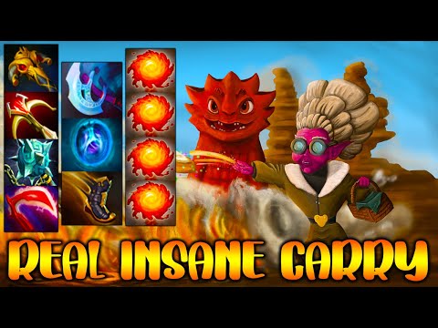 REAL INSANE CARRY LATE GAME - SNAPFIRE - NONSTOP TEAM FIGHT - DOTA 2 GAMEPLAY