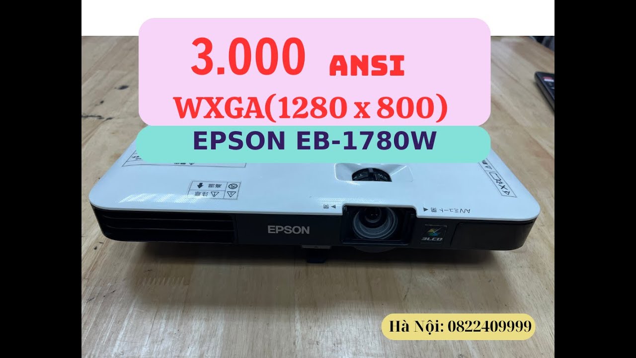 Máy chiếu cũ EPSON EB-1780W giá rẻ (600623)