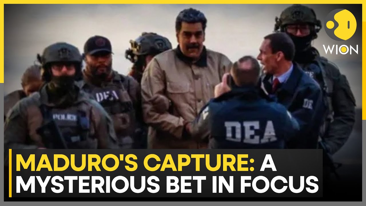 Maduro's Capture: Mystery Bettor Wins $400K on Maduro Capture Bet | WION