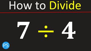7 divided by 4 (7÷4) | Divide 7 by 4