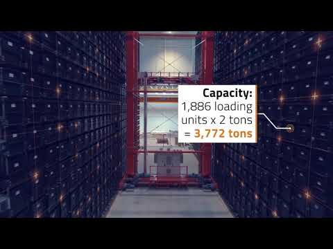 Automatyczne regały wysokiego składowania do wyrobów długich / Automatic warehouse for long products