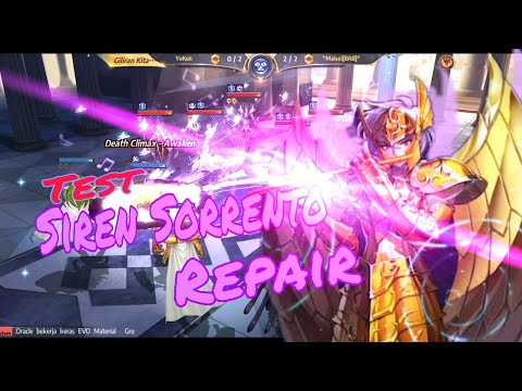 Test Siren Sorrento after Repair