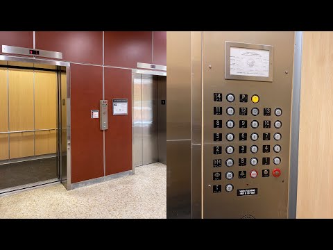 Epic motors! Montgomery Traction elevators @ Undisclosed Location - Sacramento, CA.