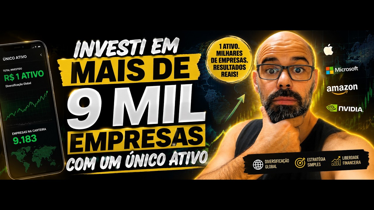Como investir em MAIS DE 9 MIL EMPRESAS com apenas 1 ativo