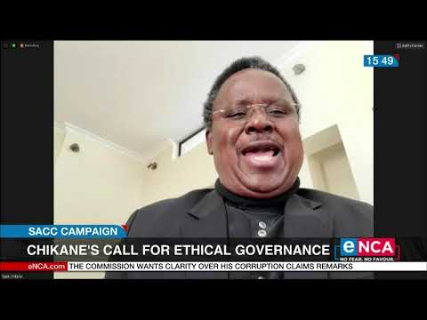 Chikane's call for ethical governance