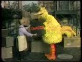 Classic Sesame Street Big Bird And Mr Hooper Danger Sign 1970