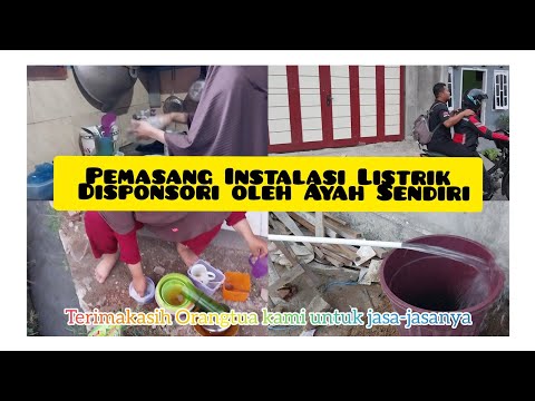KEGIATAN BUMIL PRODUKTIF // RAME-RAME KERUMAH BARU UNTUK PASANG INSTALASI LISTRIK