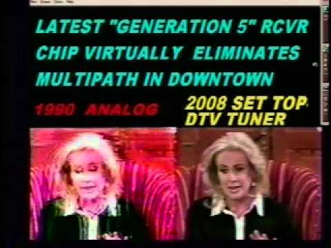 DTV vs. Analog TV demo