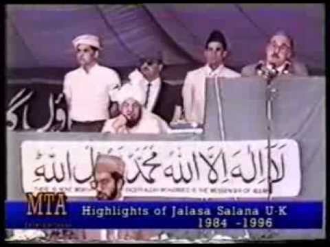 From the Speech by Tom Cox, MP at Jalsa Salana 1987