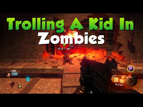 Black Ops 3 Zombies: Trolling A Little Kid In Zombies - Shadows of Evil - BO3