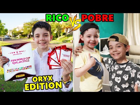 RICO VS POBRE ÁLBUM DA COPA 2022 - Parte 20