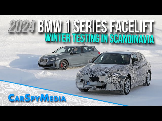 2024 BMW 1-Series Hatchback spy shots and video