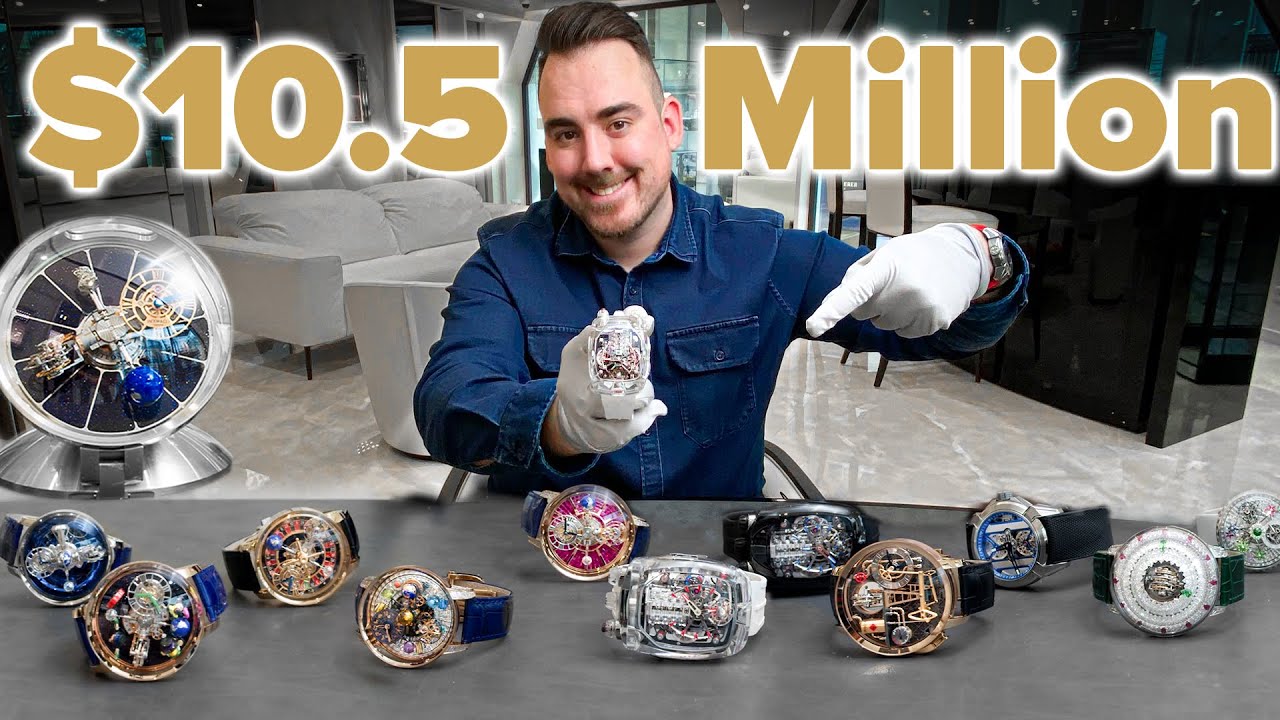 $10.5 Million World's Most Complicated Watches @JacobCoofficial Geneva Visit