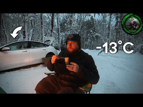 What Sleeping Overnight In A Tesla Model 3 Is ACTUALLY Like