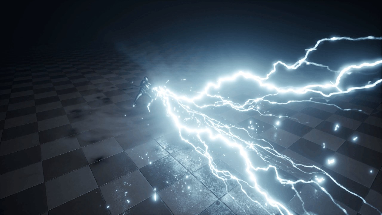 Lightning Charge VFX