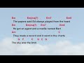 Into The Great Wide Open by Tom Petty and The Heartbreakers - easy acoustic chords and lyrics