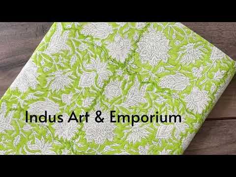 Hand Block Print Table Cover