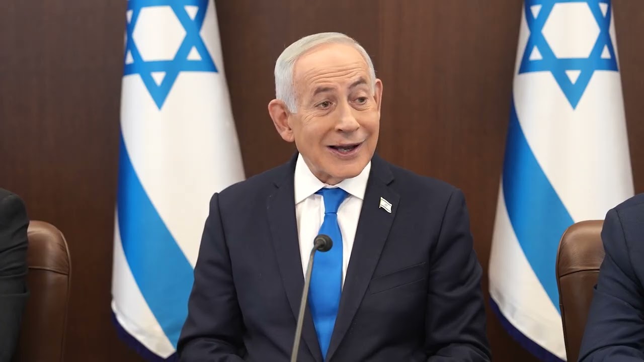 ראש הממשלה בנימין נתניהו בפתח ישיבת הממשלה - 22/02/2026