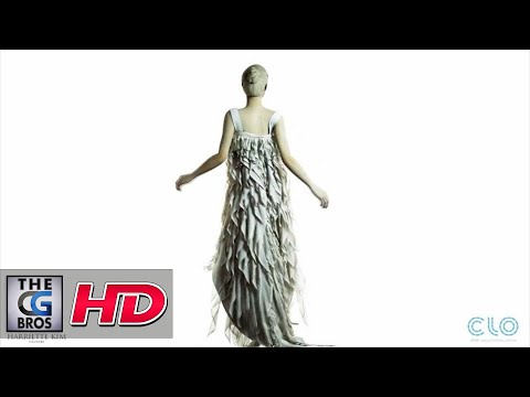 CGI Clothing Sim Demo : Virtual Fashion Show of Herritte Kim using CLO 3D & Marvelous Designer 2