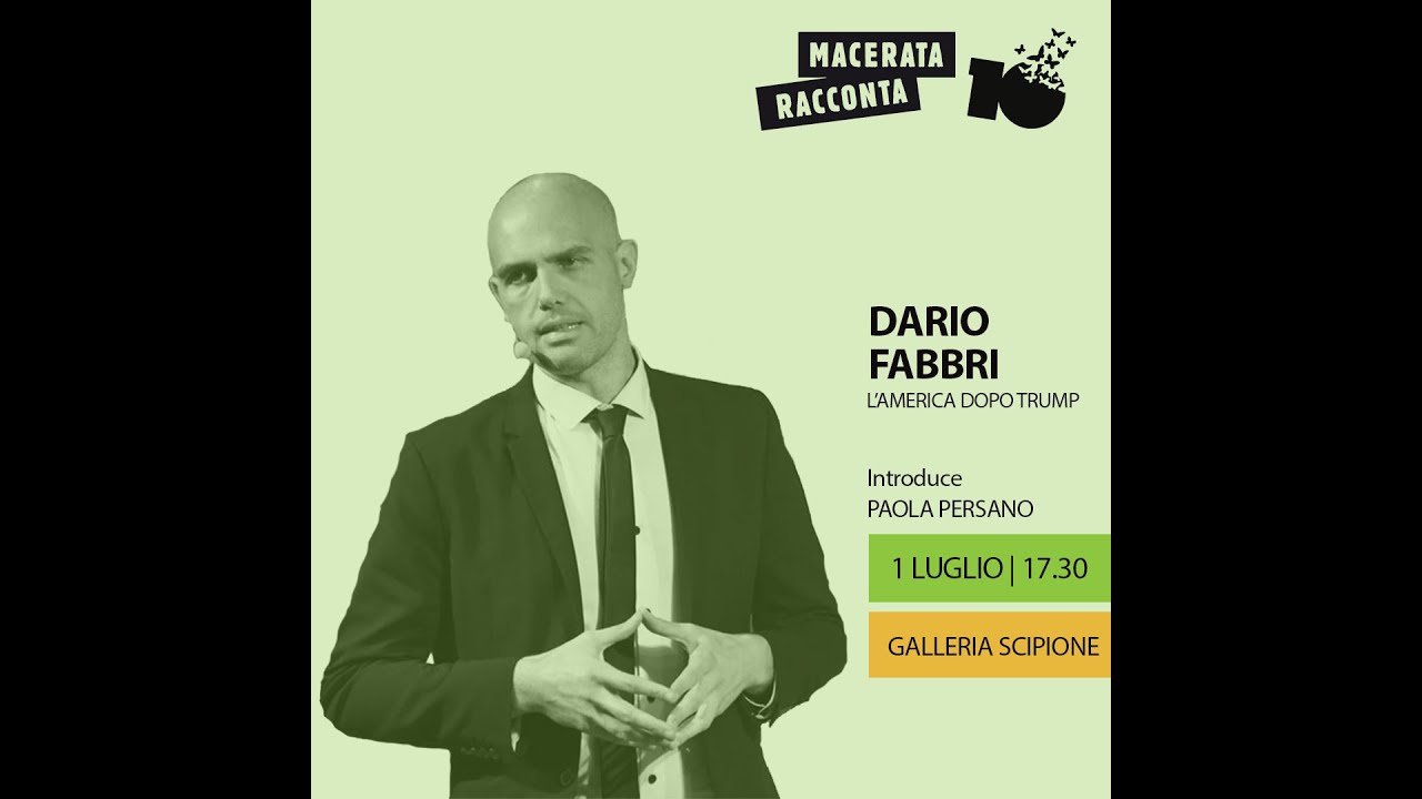 DARIO FABBRI - L'AMERICA DOPO TRUMP | introduce Paola Persano