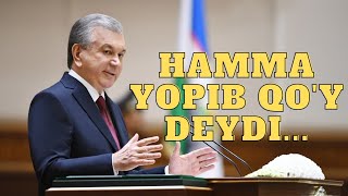 Shavkat Mirziyoyev OAVni yopadimi? Prezident javob berdi