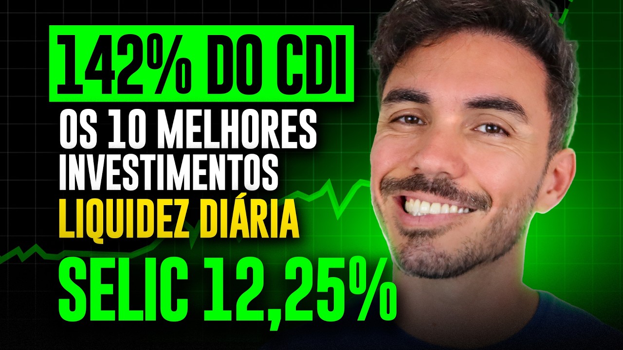 URGENTE! SELIC SUBIU PARA 12,25%: MELHORES INVESTIMENTOS PARA 2025 DA RENDA FIXA! QUAL O MELHOR?