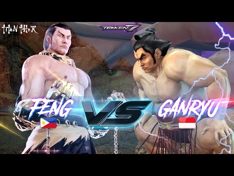 Strongest Ganryu in INDONESIA - KENPO VS SUMO  - Tekken 7 - Feng [TiTAN_THOR] VS Ganryu [Eproid]
