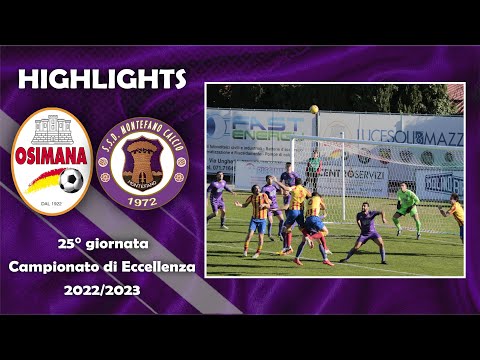 Osimana-Montefano 2-2 | Highlights e interviste | 25° giornata | Eccellenza 22/23