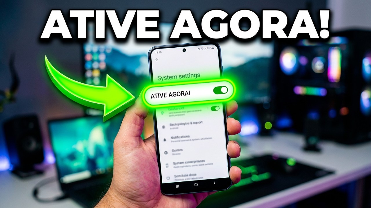 SEU CELULAR NUNCA FOI LENTO! ESSA FUNÇÃO VEM DESATIVADA! (ATIVE E ACELERE AGORA)