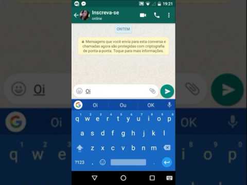 Como conquista uma garota pelo whatsapp!!