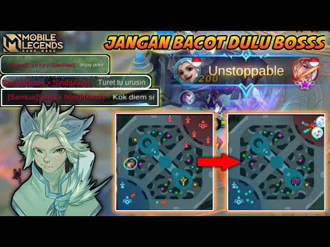 MUSUH NGEBACOT AUTO EPIC COMEBACK🔥||Harith Gameplay #6||MOBILE LEGEND BANG BANG