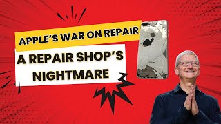 🔥 Apple’s War on Repairs – A Repair Shop’s Nightmare 😡🔧🔥