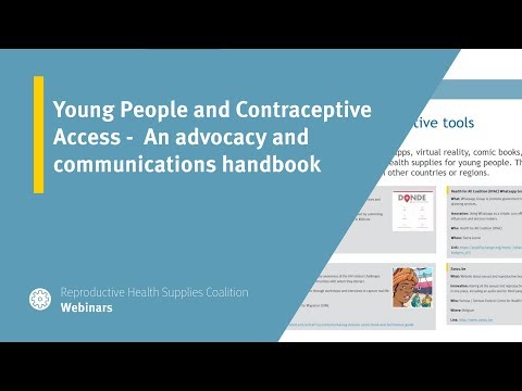 Young People and Contraceptive Access - An advocacy and communications handbook