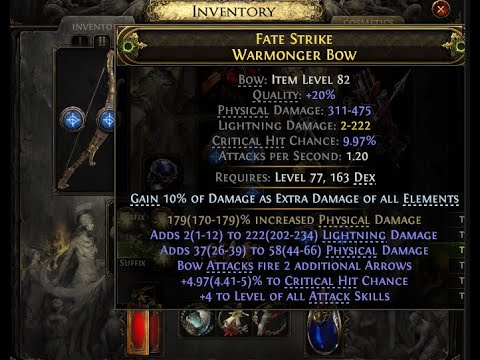Build LA Poe2 Ice Shot 950k DPS 1200 Div Gear