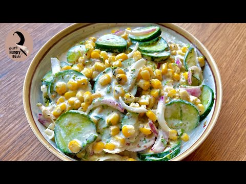 Corn Cucumber Salad | BBQ Sides