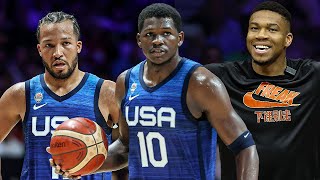 Team USA vs Greece Full Game Highlights - 2023 FIBA World Cup | August 18, 2023