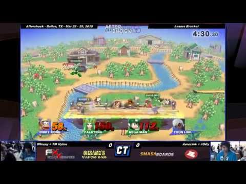 Aftershock - Whispy + TM Hylen vs Aerolink + iiGGy - Smash Wii U