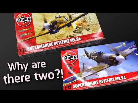What's the difference between both Airfix Spitfire Mk. Vc model kits?!
