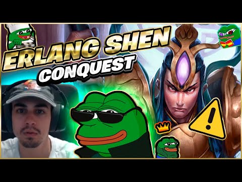ERLANG SHEN, OP?? 😉 | Julio | Smite Ranked Conquest DuoQ Cuban 💜