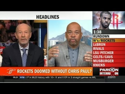 Pardon the Interruption 5/25/2018 - Rockets Doomed Without Chris Paul?