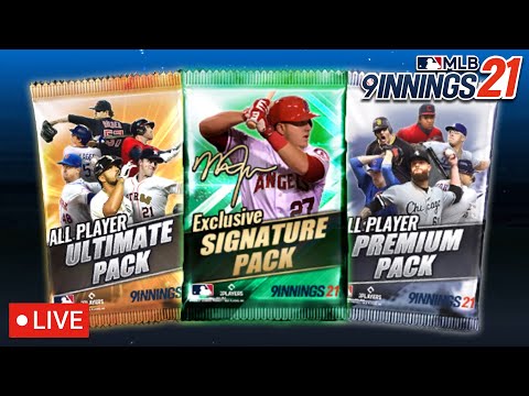 MLB 9 Innings 21 Live - Exclusive Signature Pack Opening!
