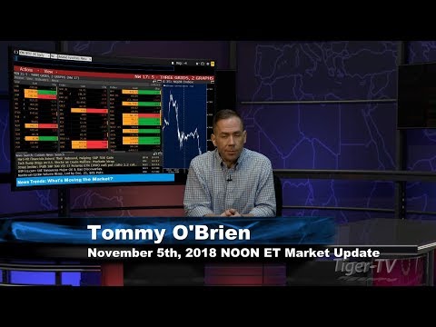 November 5th NOON ET Market Update with Tommy O'Brien on TFNN